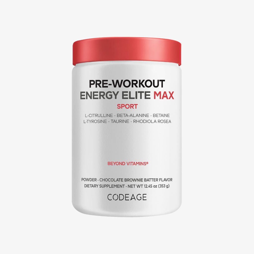 Pre-Workout Energy Elite Max - Chocolate Brownie Batter - Image 1