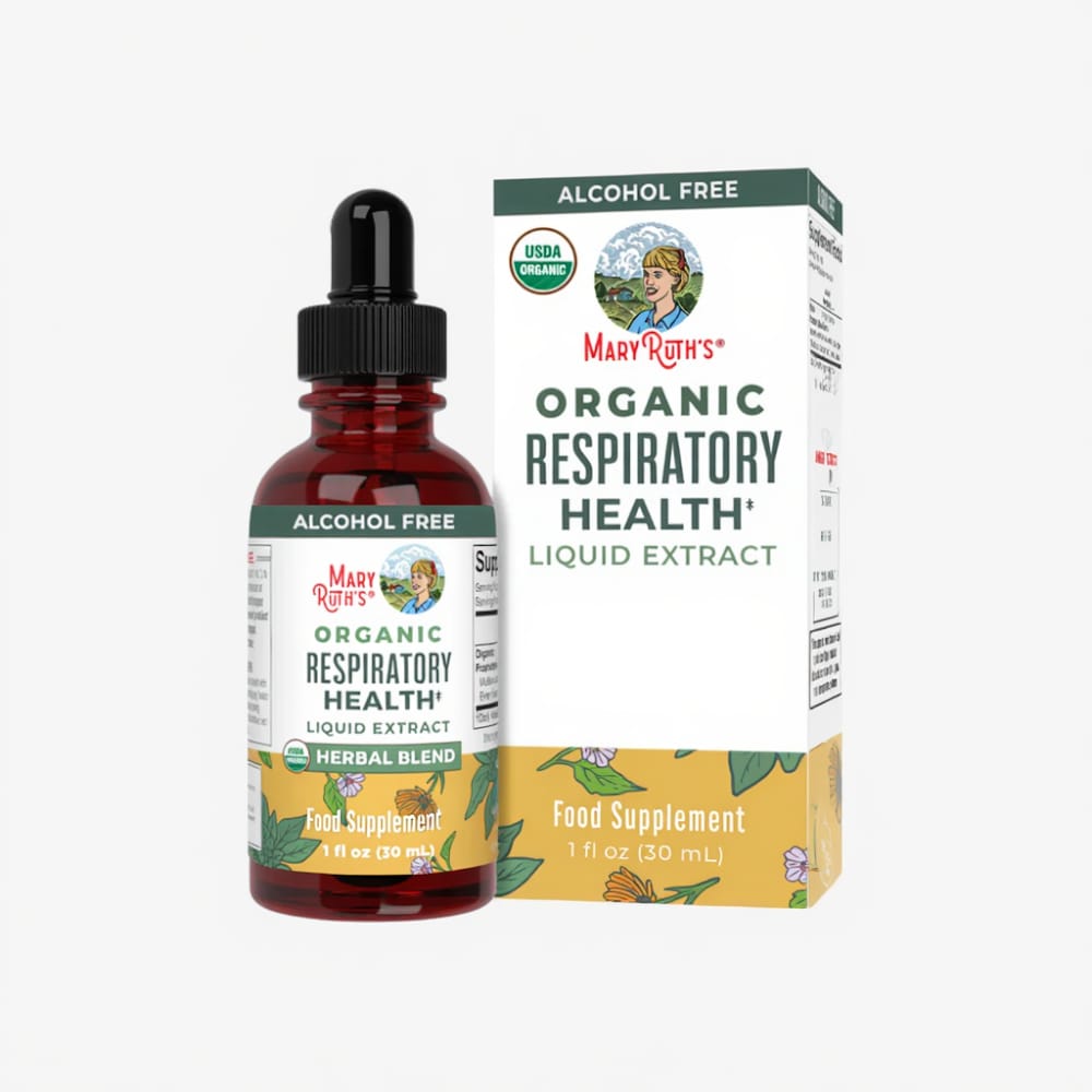 Respiratory Health Herbal Blend Liquid Drops - Image 1