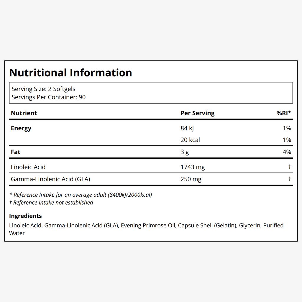 Evening Primrose Oil Softgels - Image 2
