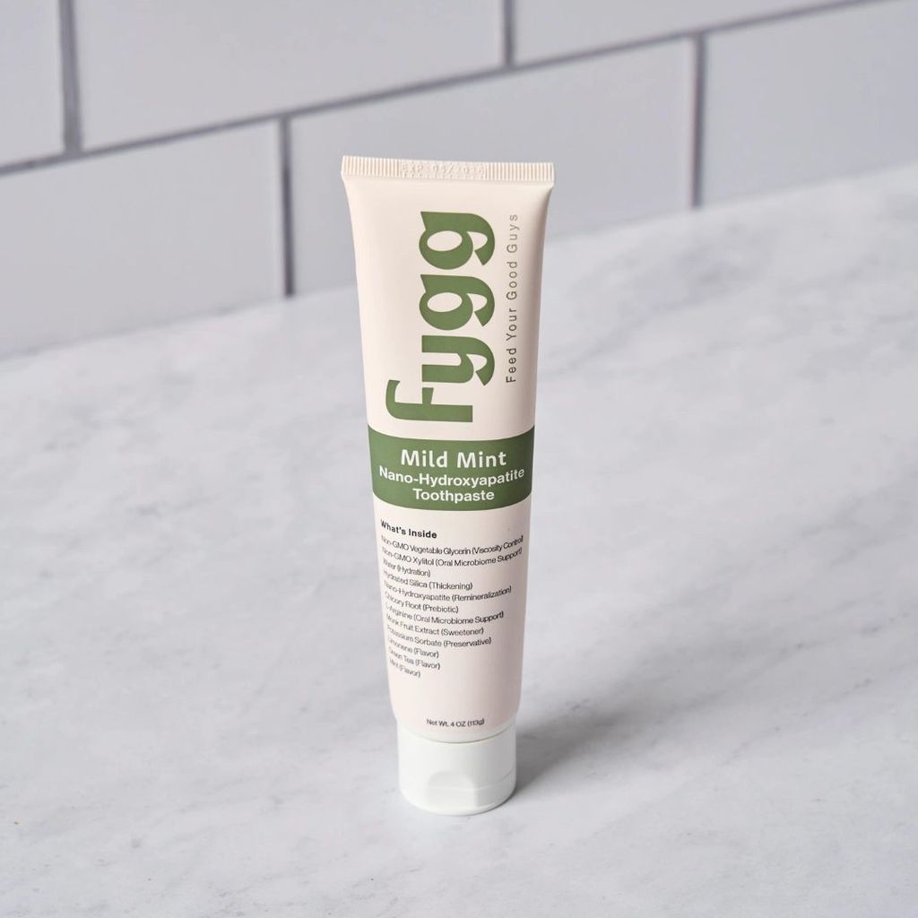 Nano-Hydroxyapatite Toothpaste with Prebiotics - Mild Mint - Image 3