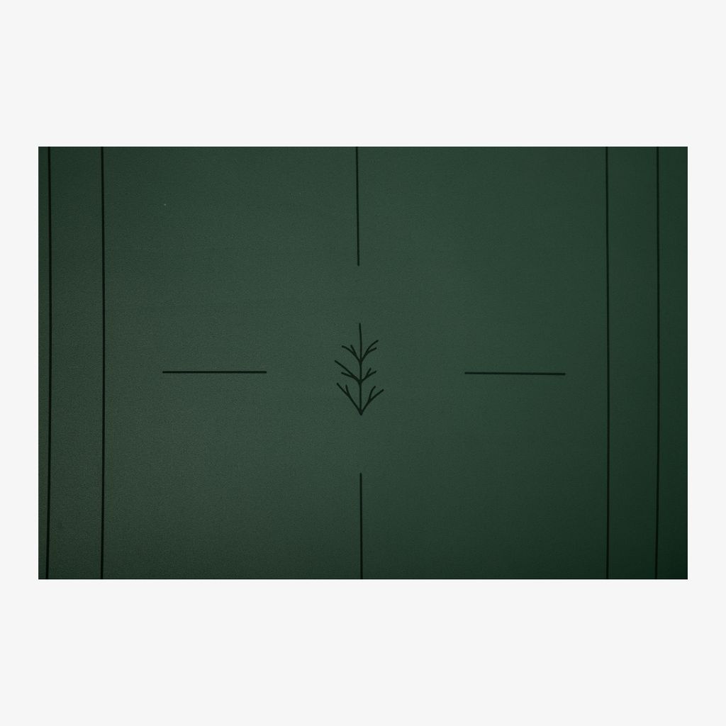 Original Paws Grip Yoga Mat - Wild Forest Green - Image 2