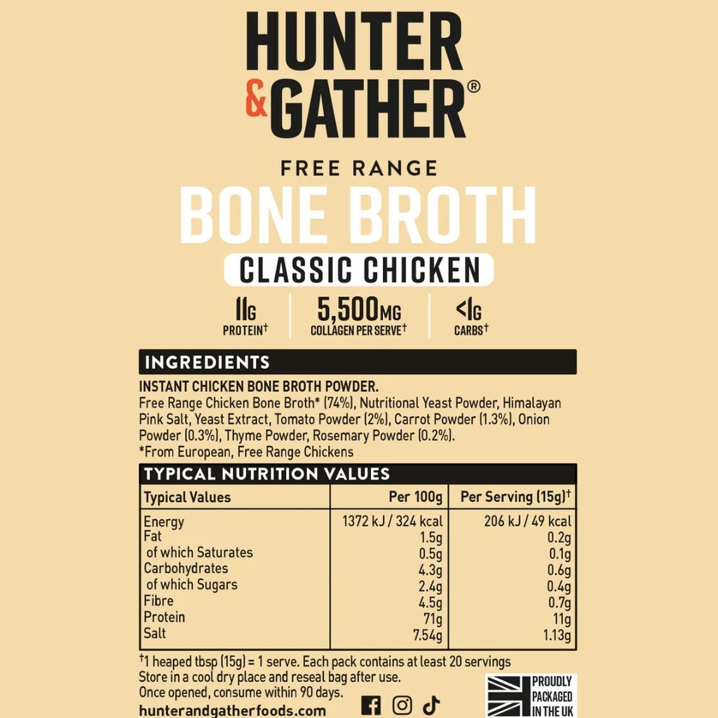 Free Range Chicken Bone Broth