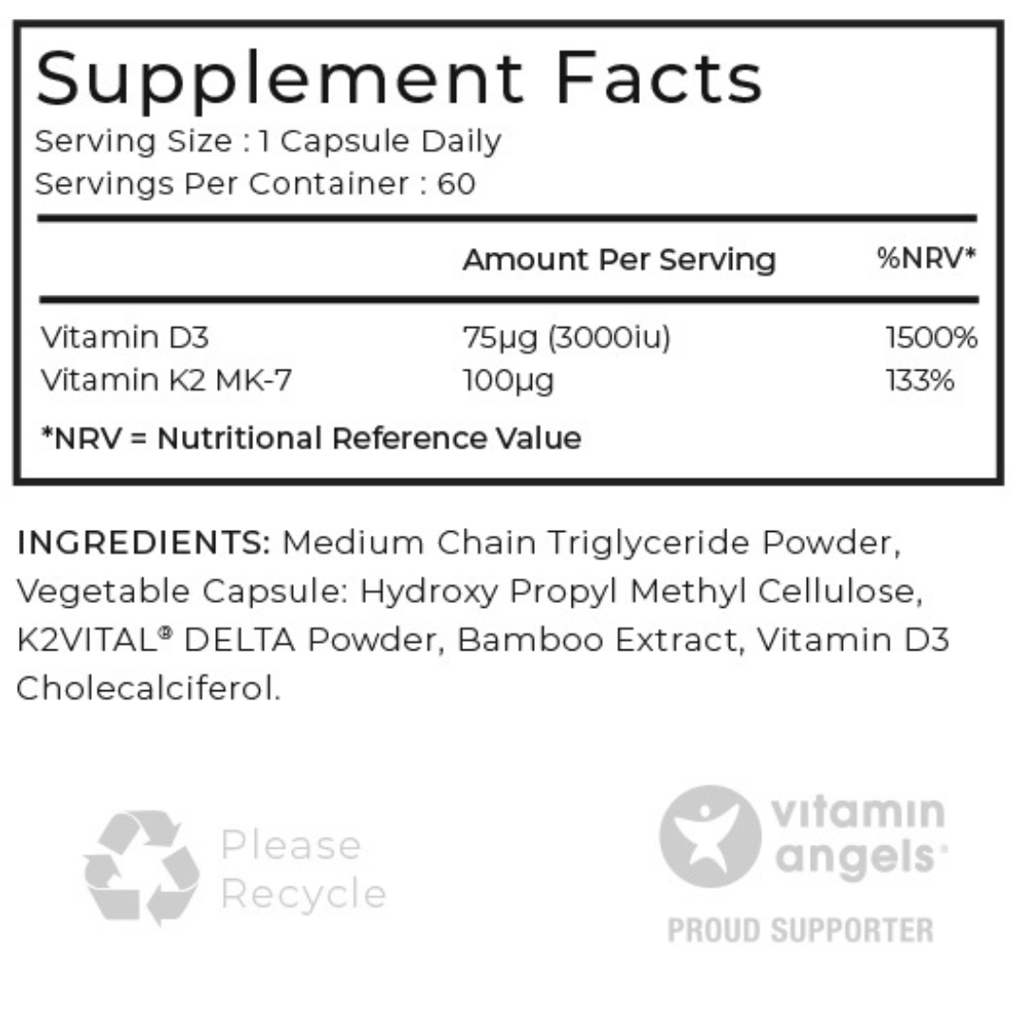 Vitamin D3 + K2 (K2Vital) - Image 2