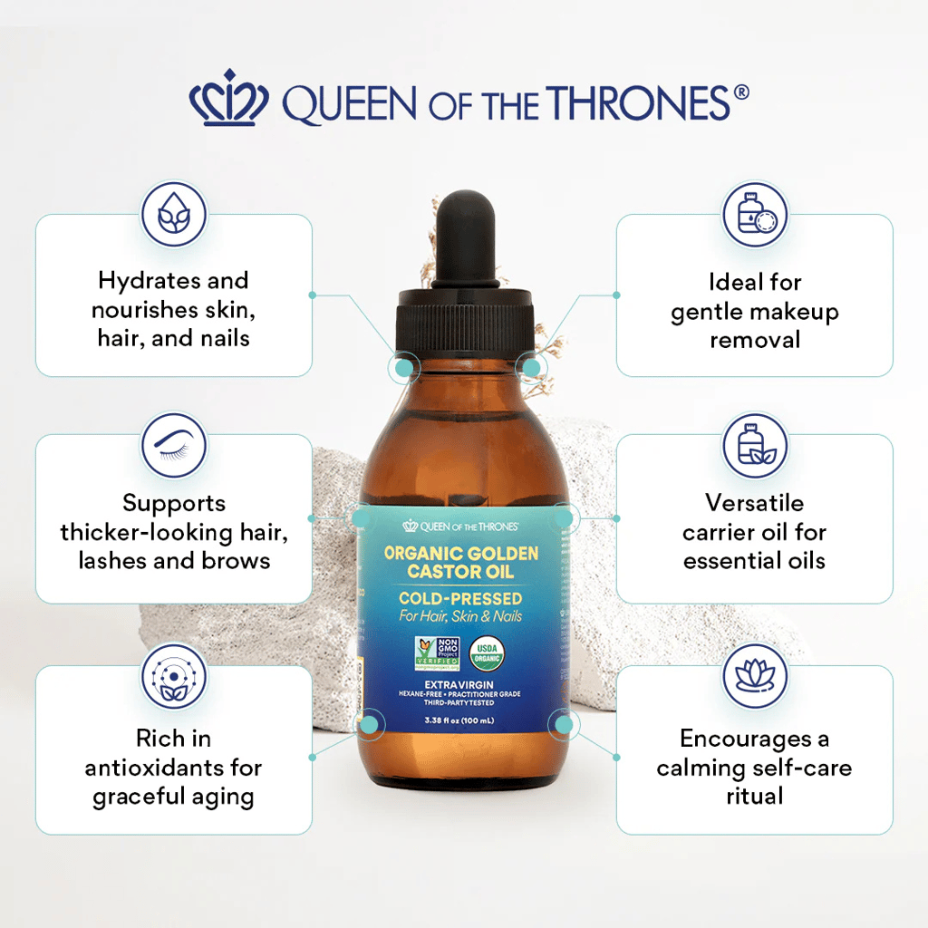 Golden Organic Castor Oil - Image 2