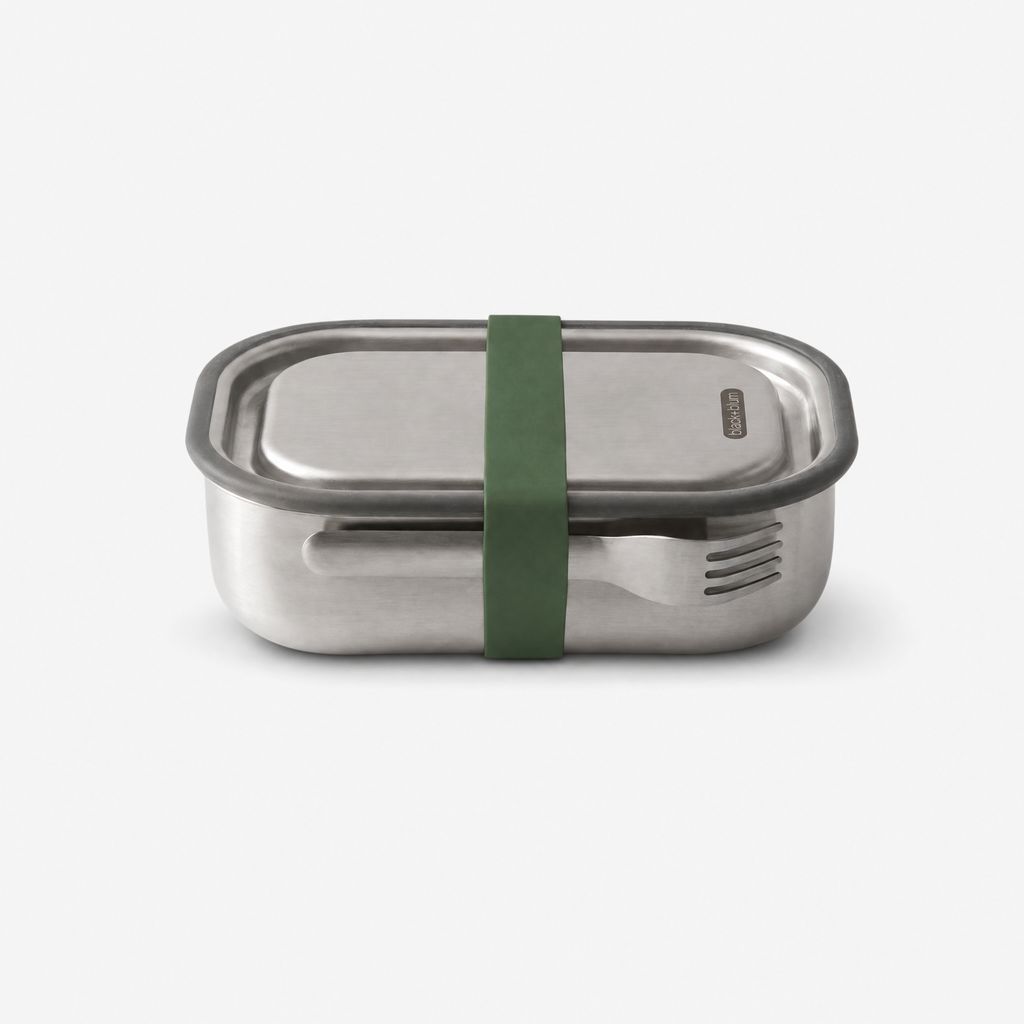 Stainless Steel Lunch Box - Olive - Image 1