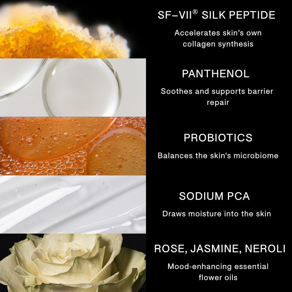 Silk Peptide Cream Cleanser for Softer and Smoother Skin - Image 3