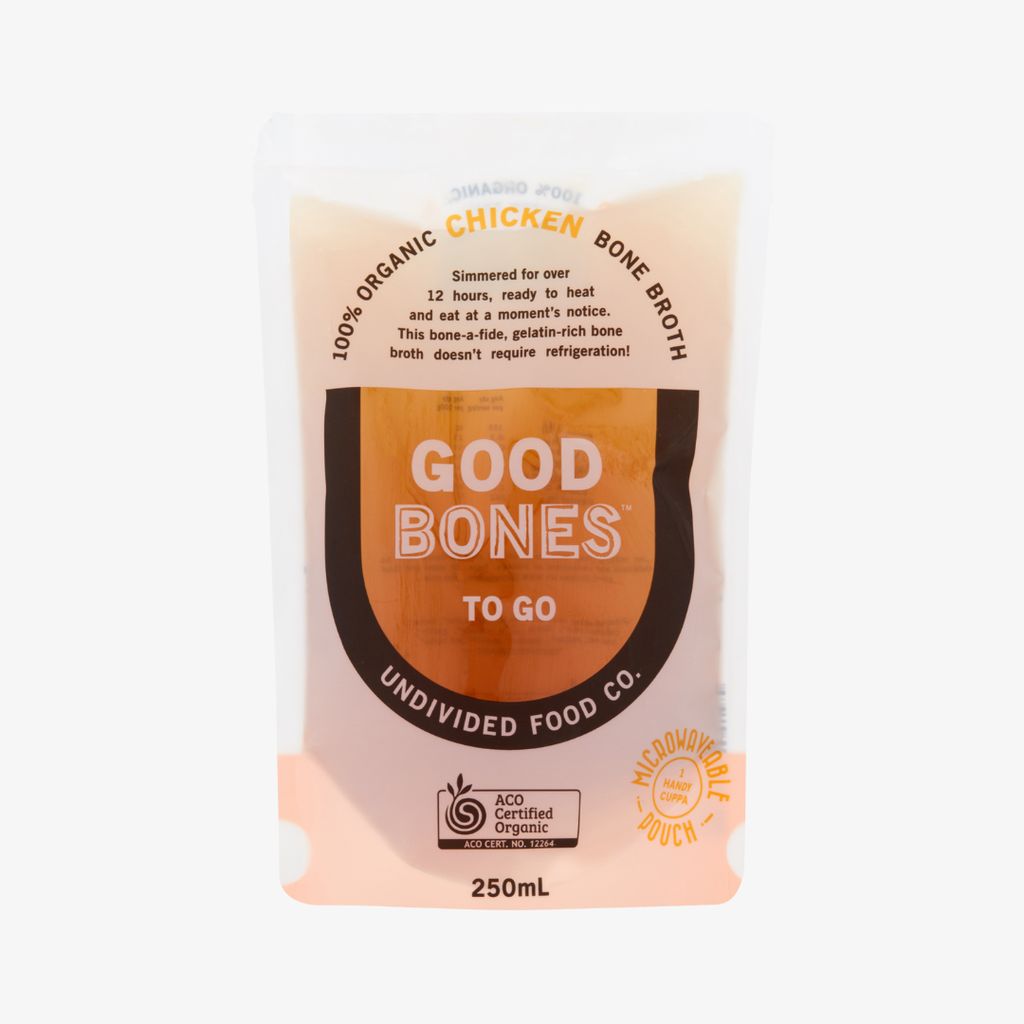 GOOD BONES TO GO 100% Chicken Bone Broth - Image 1