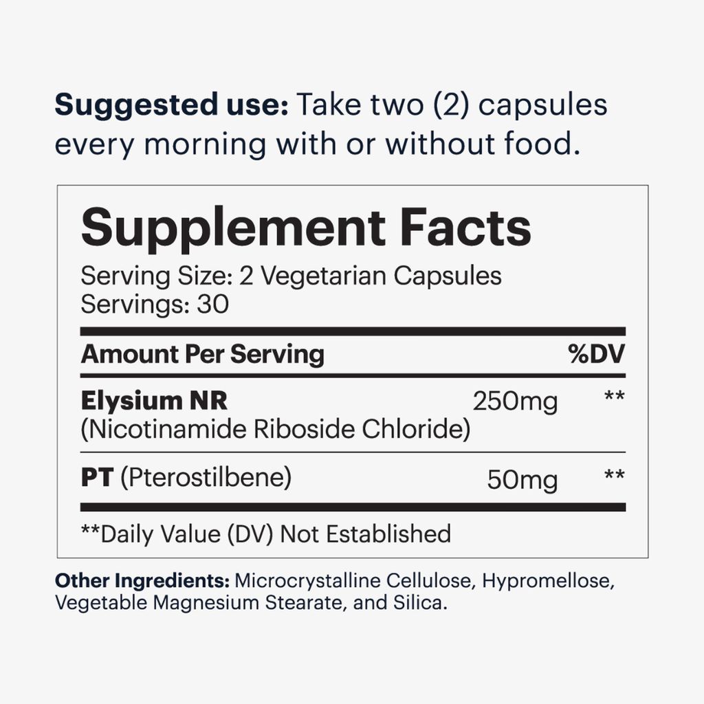 Basis - NAD+ Supplement For Cellular Aging Pouch - Image 2