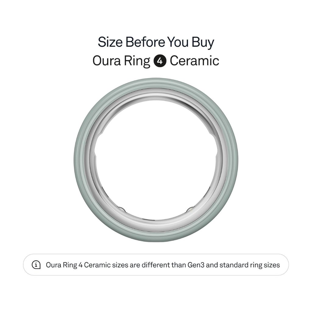 Oura Ring 4 Ceramic - Tide - Image 2