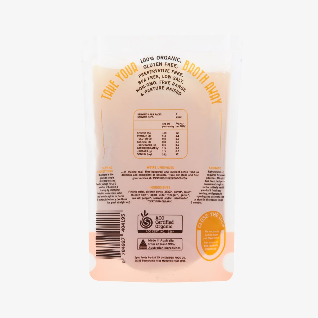 GOOD BONES TO GO 100% Chicken Bone Broth - Image 3