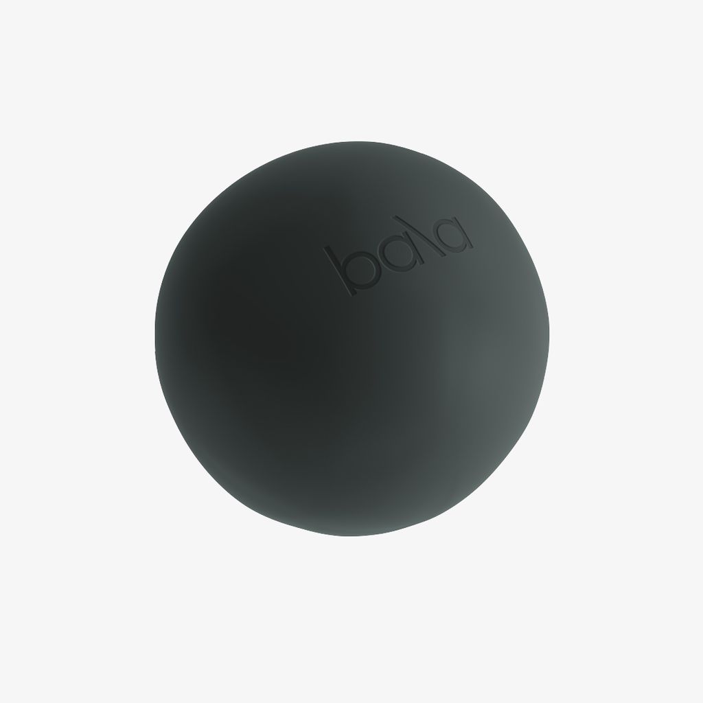 Bala Pilates Ball (Non-Weighted) - Charcoal - Image 2