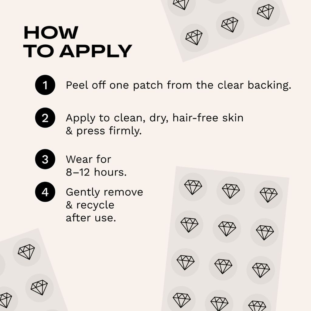 CALL OF BEAUTY Biotin Patch - Diamond Symbols - Image 7