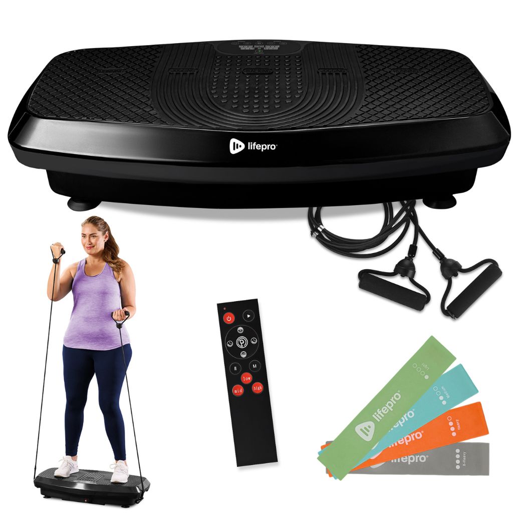 Hovert 3D Vibration Plate - Black - Image 7