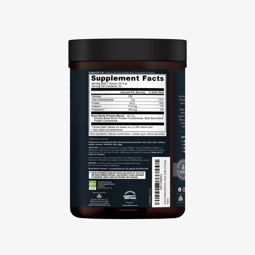 Bone Broth Protein - Vanilla - Image 3