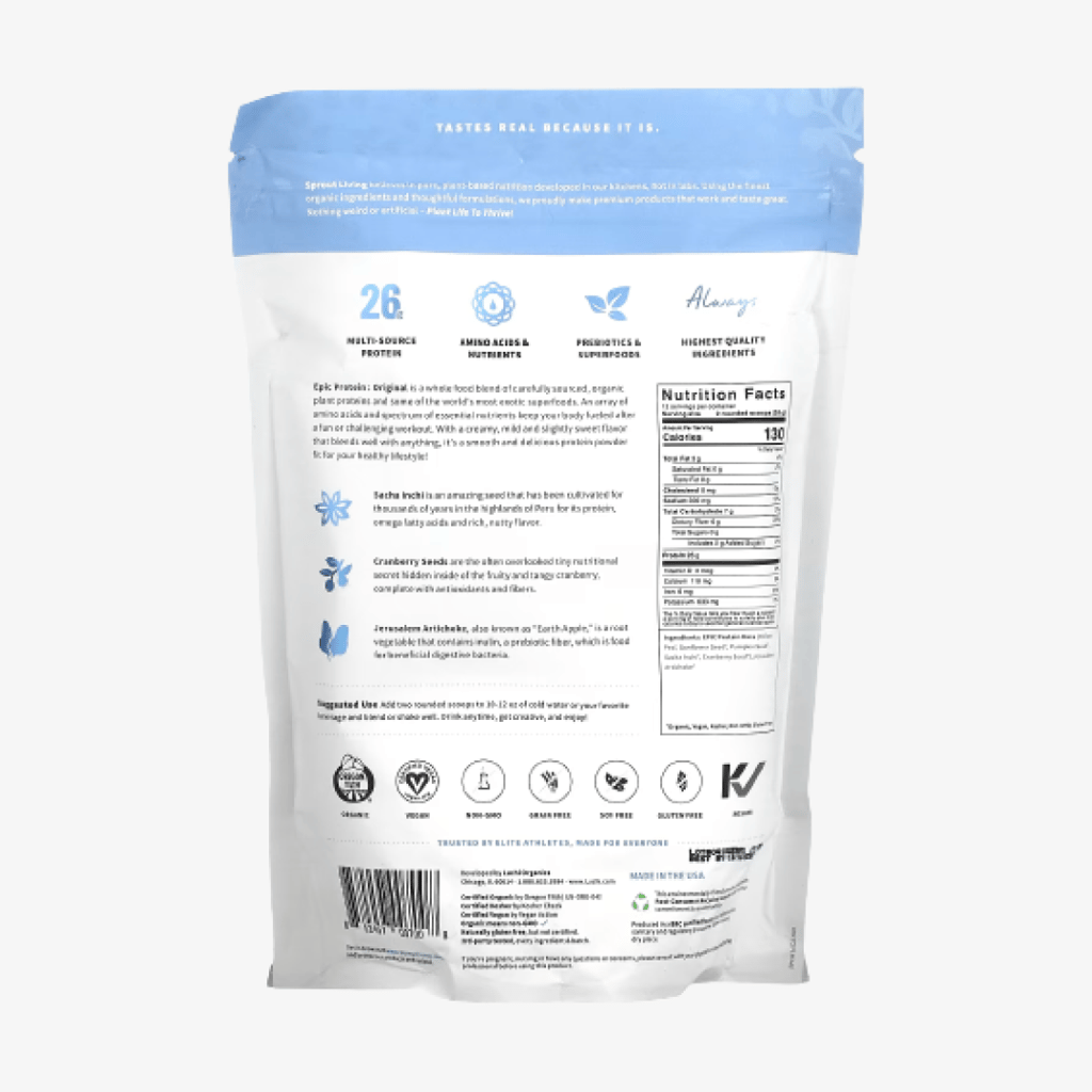 Epic Protein: Plant Protein - Original - Image 5
