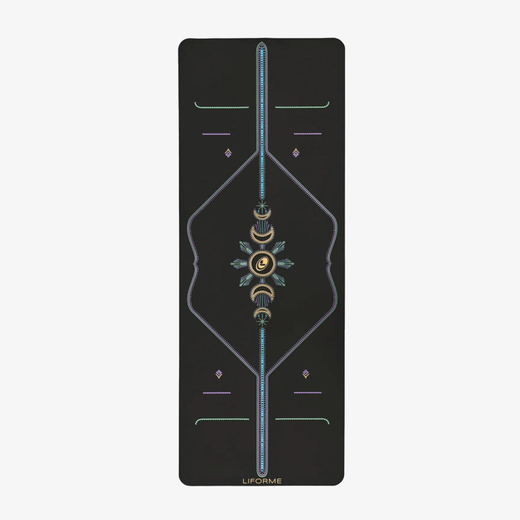 Cosmic Moon Travel Mat - Matte Black - Image 3