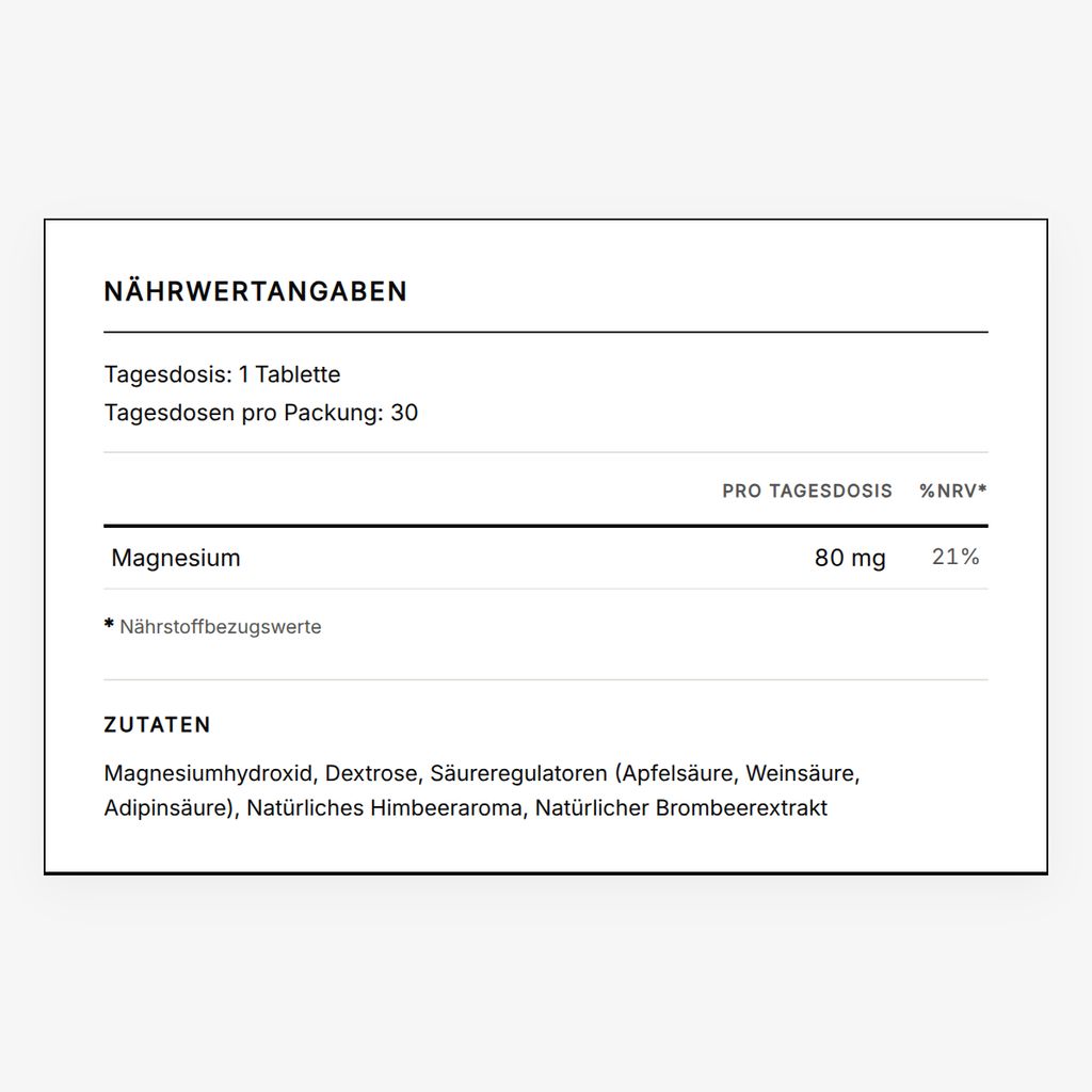 Molecular Hydrogen Tablets - Raspberry