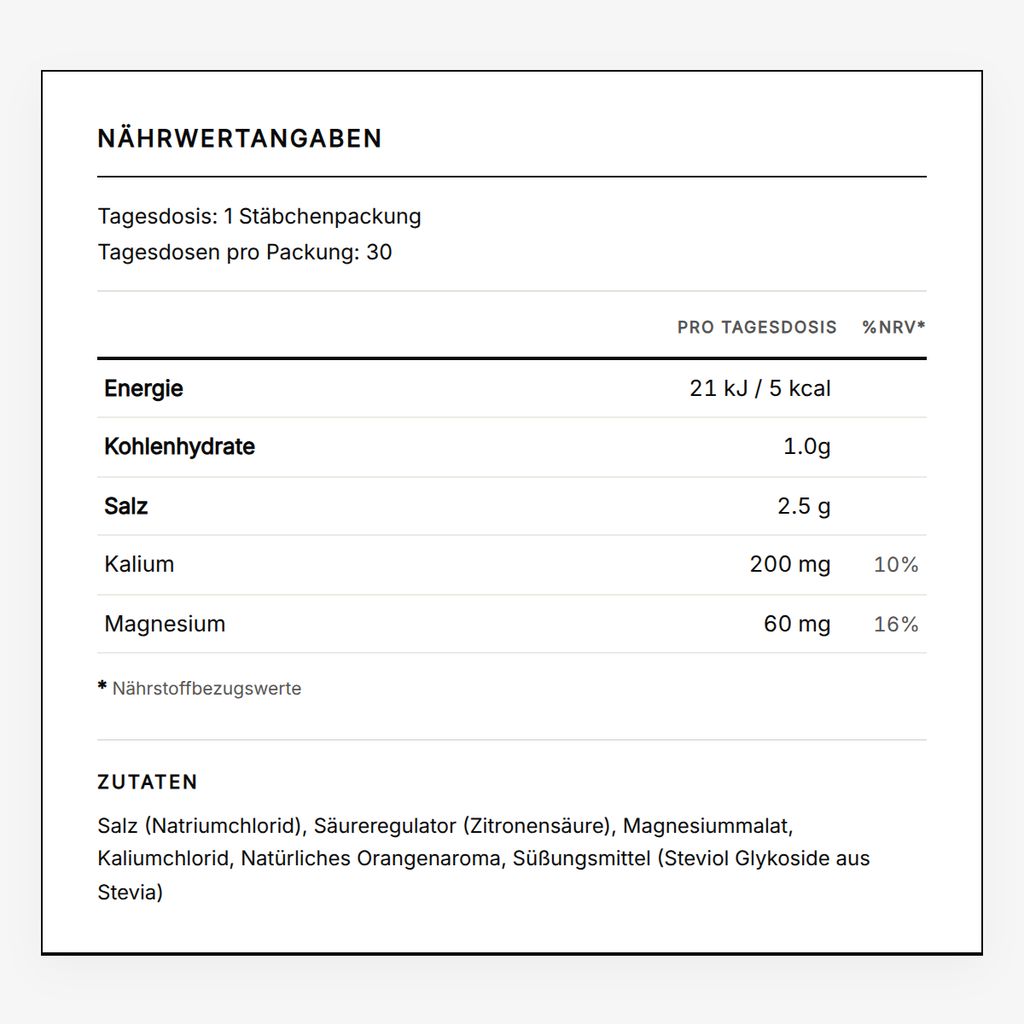 Recharge Electrolytes - Orange Salt