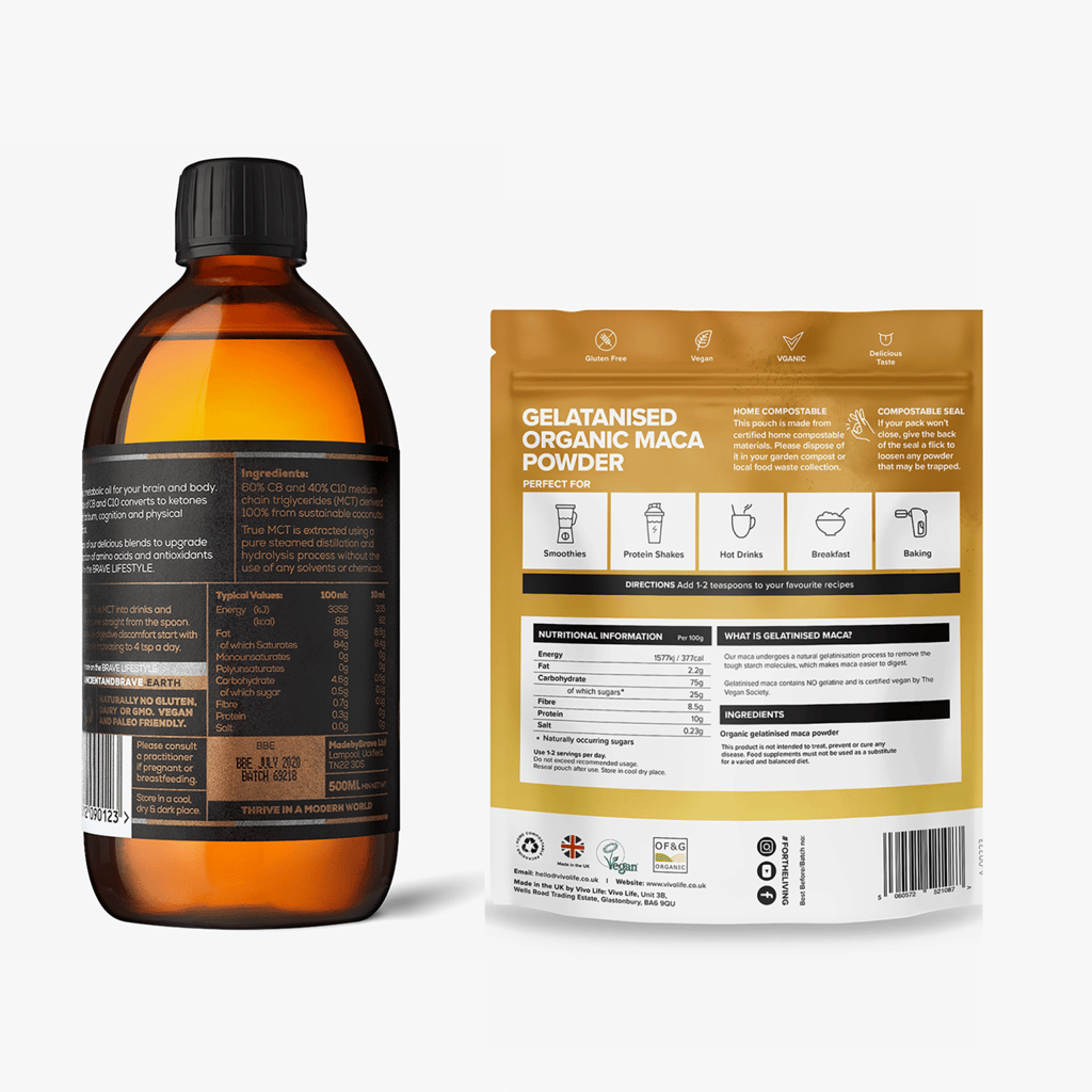 Organic Maca & MCT Oil - Image 2