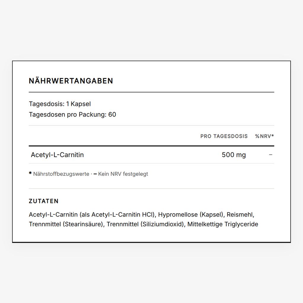 Acetyl L-Carnitine - Image 2