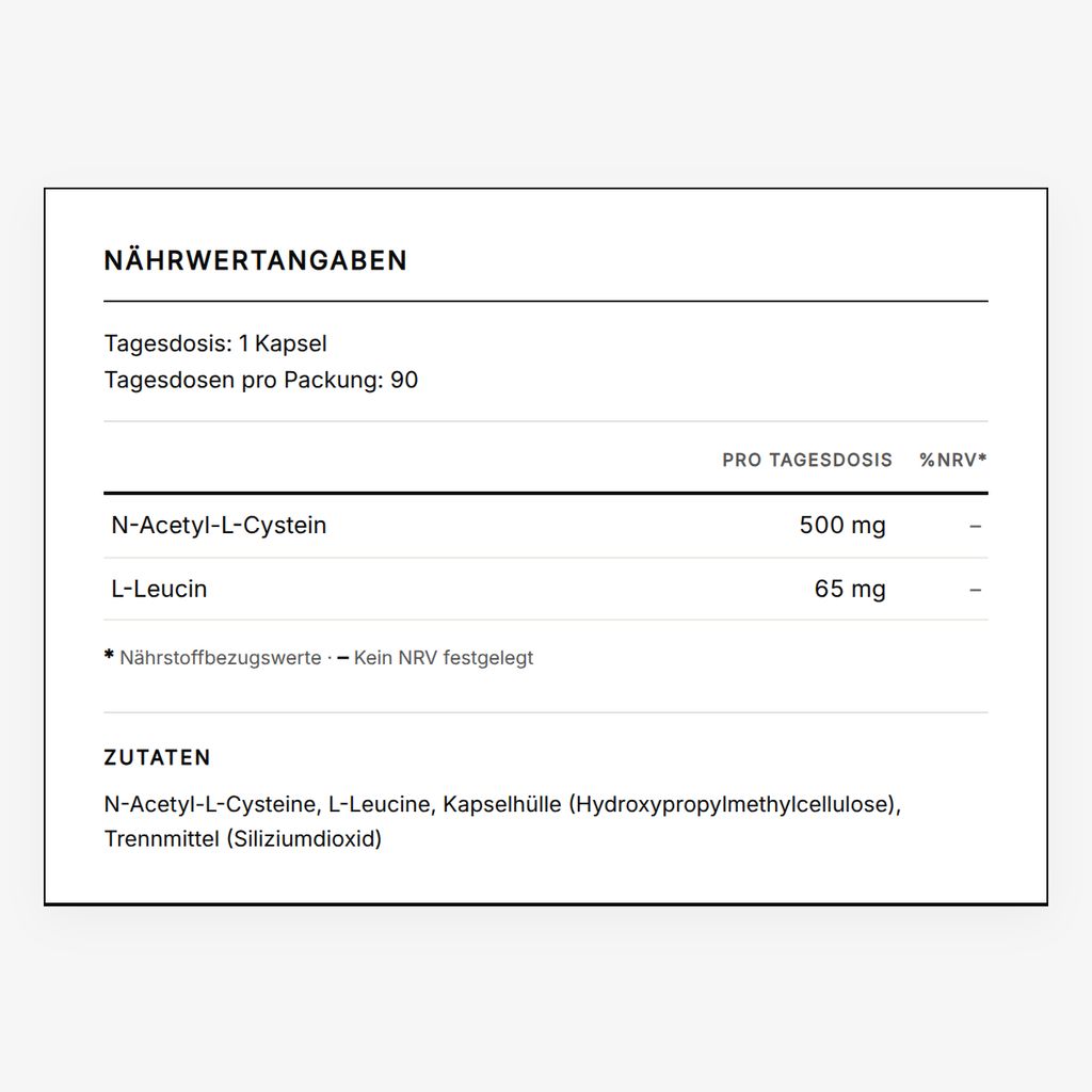 NAC - N-Acetylcysteine - Image 2