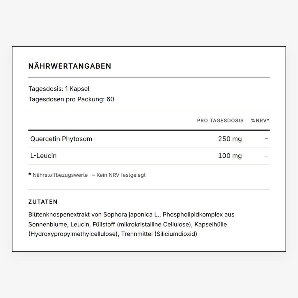 Quercetin Phytosome