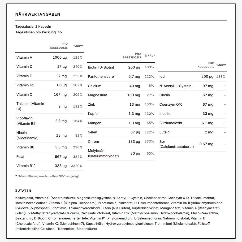 Methylated Multivitamin - Image 2