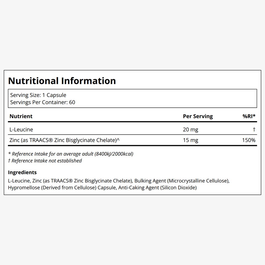 Zinc Bisglycinate - 15 mg - Image 2