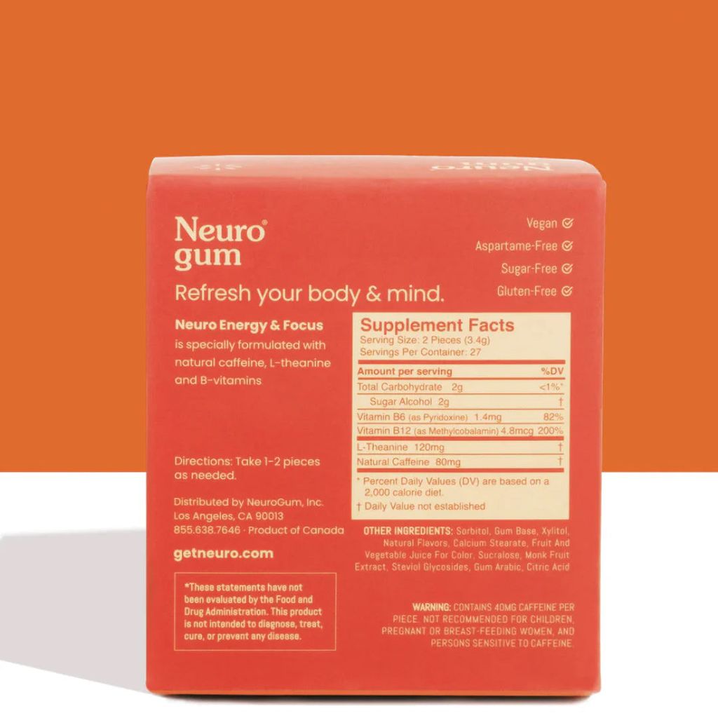 Neuro Gum Energy & Focus - Cinnamon - Image 2