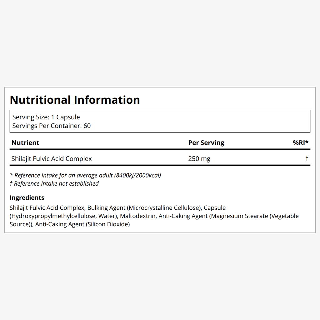 Shilajit Fulvic Acid Complex - Image 2