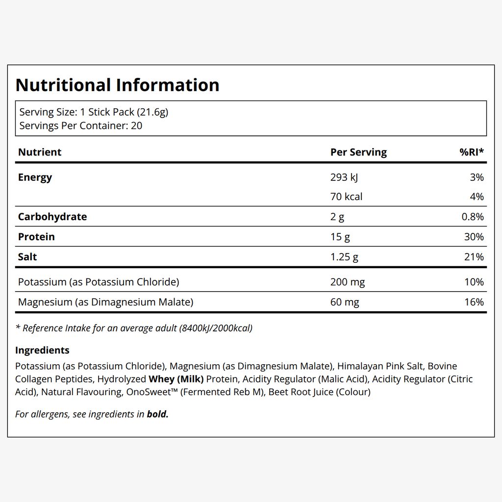 Clear Protein+ - Raspberry Yuzu - Image 2