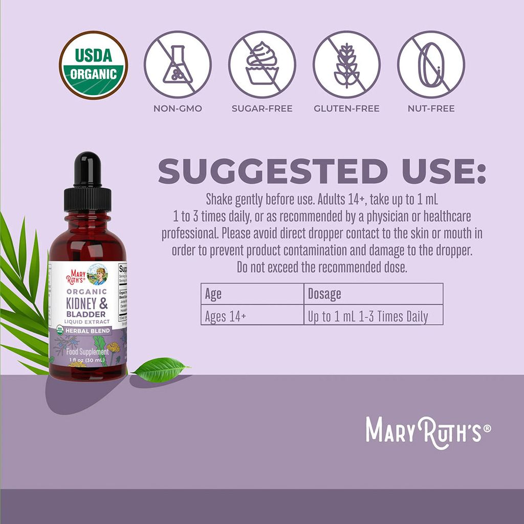 Kidney & Bladder Herbal Blend Liquid Drops - Image 3